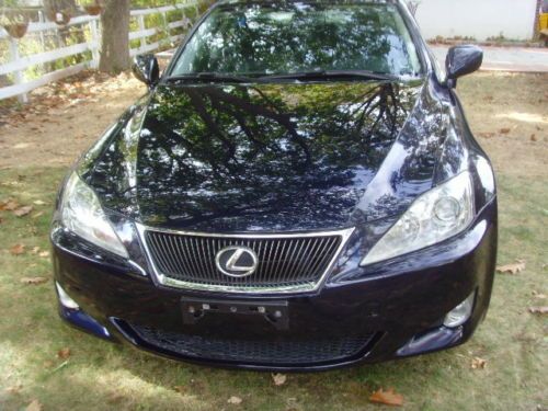 2007 lexus is250 base sedan 4-door 2.5l