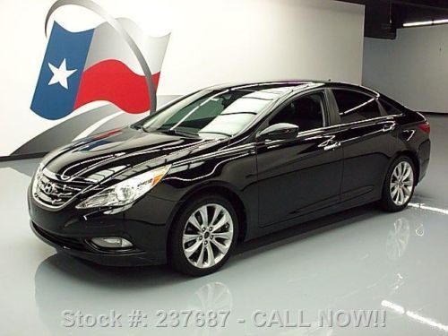 2011 hyundai sonata se auto leather paddle shifters 29k texas direct auto