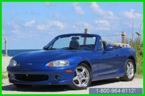 1999 mazda miata 10th anniversary convertible 31k orig miles! 6spd! no reserve!