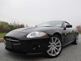 2007 jaguar xk convertible alpine premium navigation leather heated seats clean