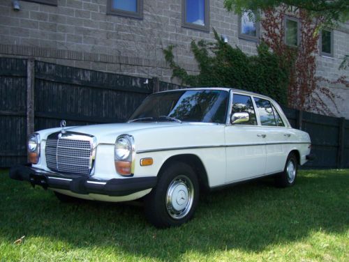 1976 mercedes-benz 230 sedan w/ 49k original miles