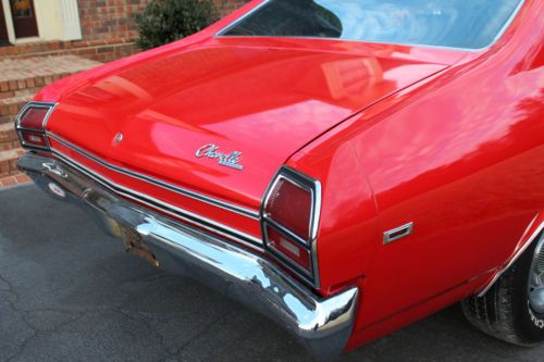 1969 CHEVELLE...NICE RED PAINT....GOOD BLACK INTERIOR....V8....AUTOMATIC, US $14,800.00, image 4