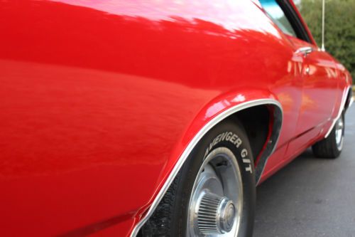 1969 CHEVELLE...NICE RED PAINT....GOOD BLACK INTERIOR....V8....AUTOMATIC, US $14,800.00, image 6