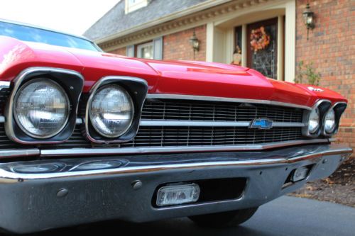 1969 CHEVELLE...NICE RED PAINT....GOOD BLACK INTERIOR....V8....AUTOMATIC, US $14,800.00, image 9