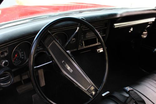 1969 CHEVELLE...NICE RED PAINT....GOOD BLACK INTERIOR....V8....AUTOMATIC, US $14,800.00, image 16