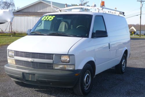 1999 chevrolet astro cargo van 4.3l v6 auto 63k original miles