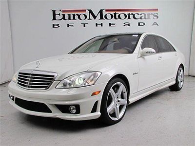 S63 amg white pano amg s class 63 leather mercedes dealer used financing loaded