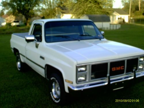1985 gmc short bed  pickup