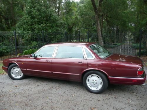 Xj6 l jaguar 1997 burgandy