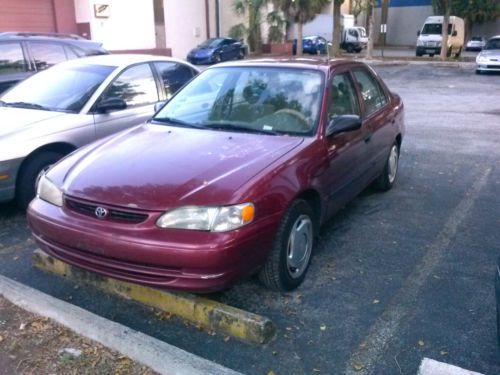 1999 toyota corolla very dependable
