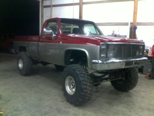 1986 chevrolet truck 1 ton lifted brand new restoration 496 motor no reserve