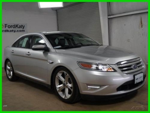 2010 ford taurus sho, awd, leather, moonroof, navigation, sony audio, ford cpo