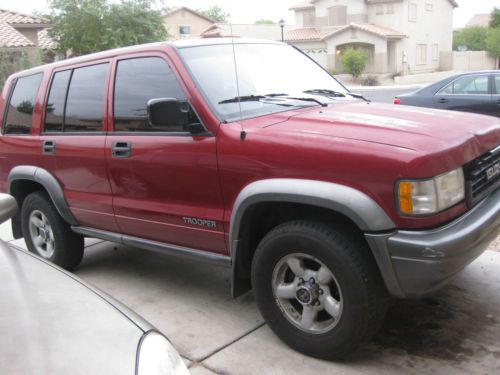 1995 isuzu trooper s sport utility 4-door 3.2l