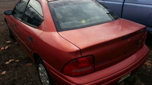 1997 dodge neon base sedan 4-door 2.0l