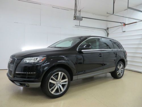 2011 audi q7 premium plus quattro - black - 1 owner