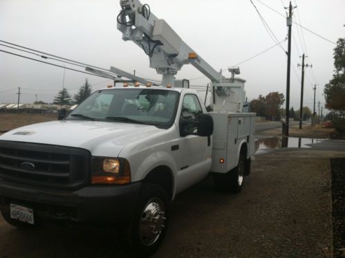 2000 ford f-450 7.3 diesel boom truck man lift MODEL  ALTEC AT200A  30.6 FEET, US $14,999.00, image 3
