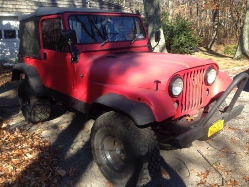 1980 JEEP CJ7 350 SMALL BLOCK CHEVY CJ-7 CHEVROLET TH350 AUTOMATIC, image 3