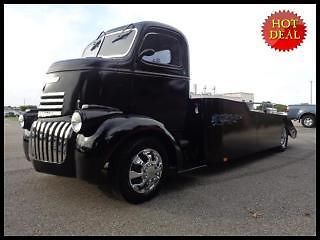 1947 gmc coe cab over chasis hot rod flatbed 454 a must have one of a kind!