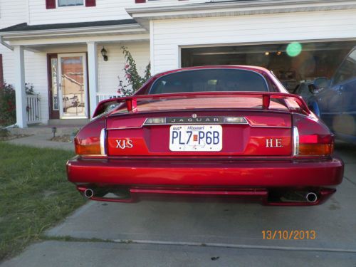 BEAUTIFUL CANDY APPLE RED XJSH V12, NEWER REPAINT, ORIGINAL INTERIOR,, image 4