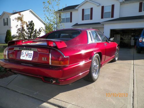 BEAUTIFUL CANDY APPLE RED XJSH V12, NEWER REPAINT, ORIGINAL INTERIOR,, image 6