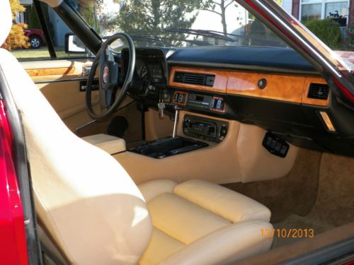 BEAUTIFUL CANDY APPLE RED XJSH V12, NEWER REPAINT, ORIGINAL INTERIOR,, image 7