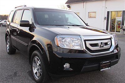 2011 honda pilot touring navigation dvd park tronic clean carfax we finance!