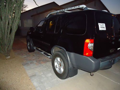 2001 nissan xterra se sport utility 4-door 3.3l