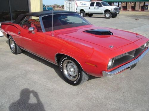 1970 plymouth cuda convertible clone