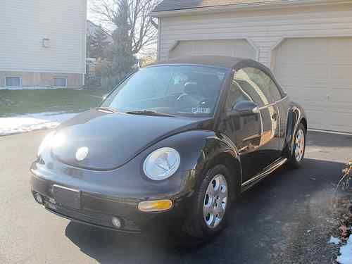 2003 volkswagen beetle gls convertible 2-door 2.0l