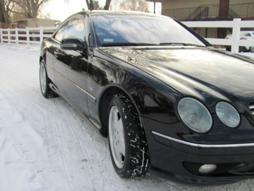 2001 mercedes-benz cl500 base coupe 2-door 5.0l