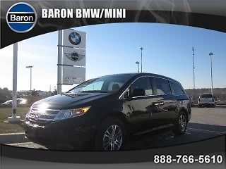 2011 honda odyssey ex-l / moonroof / dual doors / 25k miles / one owner