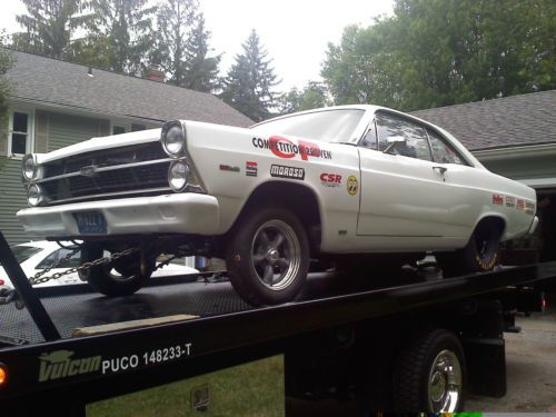 1967 ford fairlane hardtop drag race newly build rolling chassis