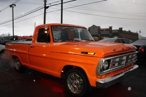 1972 ford f-100 custom pick up truck 351 v8 very clean nice restoration we ship