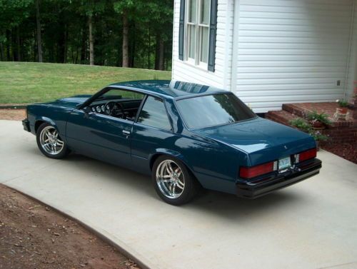 1981 chevrolet malibu muscle car  (big block power)