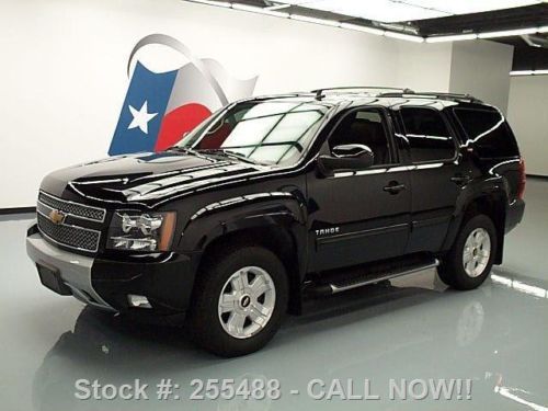 2012 chevy tahoe z71 4x4 sunroof dvd htd leather 26k mi texas direct auto