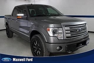 13 ford f150 4x4 crew cab platinum aftermarket wheels &amp; tires, roof &amp; navigation