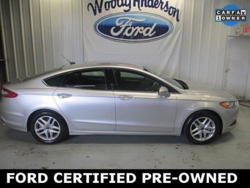 2013 ford fusion se sedan 4-door 2.5l