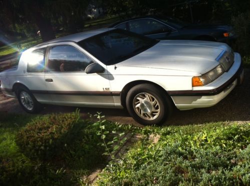 1989 mercury cougar ls coupe 2-door 3.8l