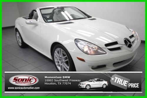 2008 slk280 used 3l v6 24v convertible premium leather navigation wood trim sat