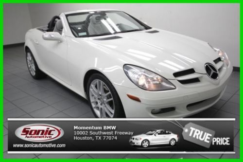 2008 slk280 used 3l v6 24v convertible premium leather navigation wood trim sat