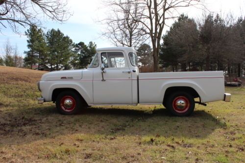 1958 ford f100 rust free 2 owner truck