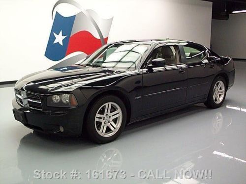 2006 dodge charger rt hemi leather nav one owner 60k mi texas direct auto