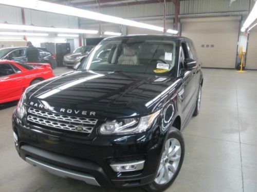 2014 range rover sport hse 3.0t - black/beige - title in hand