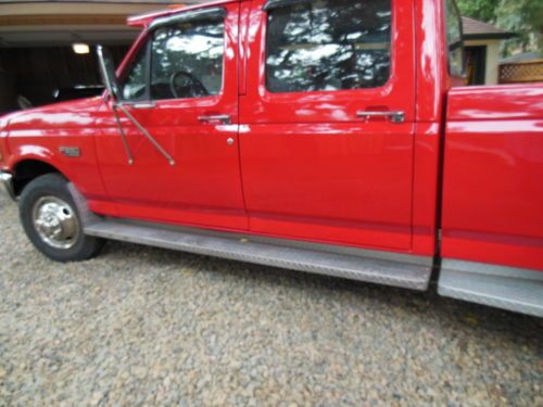 94 ford f-350 diesel dually crew cab  with 38k actual miles.
