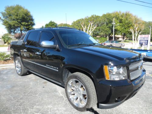 2009 chevrolet avalanche ltz  crew-cab w/extended warranty 100k.miles