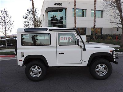 1997 land rover defender 90 d90 / 44k miles / 2 owners just serviced + inspected