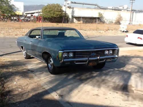 1969 chevrolet caprice base hardtop 4-door 5.7l