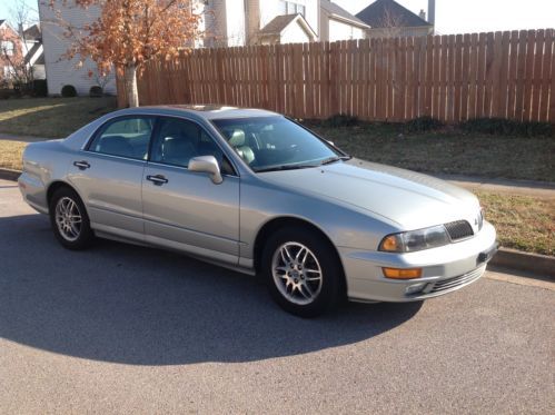 2002 mitsubishi diamante ls 3.5l silver, leather &amp; power options- price reduced!