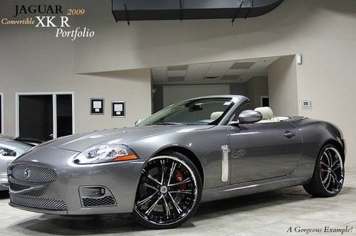 2009 jaguar xkr convertible portfolio edition adaptive cruise heated wheel wow$$