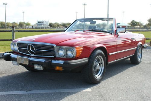 1983 mercedes 380 sl convertible no reserve!